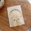Conjunto de gorro y calcetines para bebé niña lazo de bebé lindo sombrero de flor de gasa gorro protector de fontanela para recién nacido India