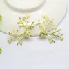 Nuevo disfraz novia DIY accesorios tocado colgante cervatillo cobre puro accesorios para el cabello hechos a mano horquilla material para ropa