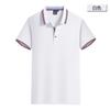 Camisa Polo de Verano con Solapa de Manga Corta Ropa de Trabajo Impresión de Logotipo Moda Camiseta Publicitaria Bordado