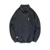 Camisa Jeans Masculina Outono/Primavera 2025 Marca Trendy Ins Solta Estilo Hong Kong Jaqueta Casual Versátil Bonita Camisa de Manga Longa