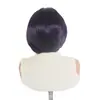 Peluca nueva de encaje completo 13*4 estilo europeo y americano, corte bob para mujer, morado oscuro, estilo corto de verano, en stock en la fábrica