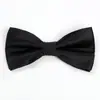 Pajarita Formal para Hombre Color Borgoña Patrón Borgoña Pajarita de Novio Masculina Boda Padrino Pajarita Doble Femenina Negra