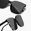 Nuevas Gafas de Sol Estilo Coreano con Montura Negra, Mismo Modelo que Usan Celebridades de Internet, Gafas de Sol Antivaho UV para Conducir para Mujer, Envío Gratis para Hombre