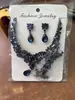 Collar Pendientes Pulsera de Cristal Gota de Agua Diamante Completo Accesorios Vestido de Novia Conjunto de Tres Piezas Transfronterizo Americano Europeo Amazon