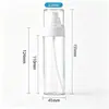 Botella pulverizadora de niebla fina nano para sub-embotellar perfume, venta directa de fábrica, 100ML120ML150ML180ML