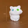 Enfeites de paisagem em miniatura, artesanato em resina, decorações de mesa, figuras fofas de desenho animado, pequenos enfeites de gato para carros
