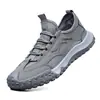 Nuevos zapatos de senderismo para hombre transfronterizos, zapatos de trekking de malla transpirable, zapatos casuales para hombre, zapatillas para el día a día