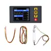 TS457 medidor de voltaje y resistencia interna método AC de 4 hilos para registrar 5 grupos de datos de medición de resistencia interna tiempo y brillo ajustables