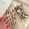 Ferramenta de Posicionamento para Pessoas Preguiçosas, Presilha Bico de Pato para Raízes de Cabelo Volumoso, Presilha Lateral para Mechas, Grampo Sem Costura para Styling de Maquiagem