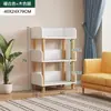 Estante de Livros Simples Prateleira de Chão Sala de Estar Armário Doméstico Prateleira de Armazenamento Multicamadas Suporte para Leitura de Livros Venda por Atacado de Fábrica