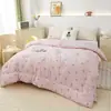 Classe de Origem Colcha de Algodão Tricotado com Fibra de Soja Colcha de Inverno Colcha de Primavera e Outono Colcha Fresca de Verão Colcha com Ar Condicionado Colcha para Dormitório Estudantil