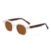 Óculos de Sol Polarizados Retros Poligonais da Moda para Homens e Mulheres, Design de Pino Cp 88645, Estilo de Nicho de Alto Padrão, Óculos de Sol com Proteção UV para Instagram