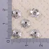Tampas de Flor em Liga, Suportes para Contas, Espaçadores, Capas para Contas, Acessórios para Montagem de Pulseiras e Colares DIY, Venda Direta do Fabricante