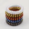 Set de 5 piezas nuevo pulsera grande banda para el pelo de línea telefónica banda para el pelo chica popular de Instagram corazón de niña banda para atar el pelo accesorios para el pelo al por mayor