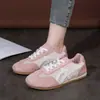 Tênis de Treino Planos Retrô Alemães para Mulheres, Novos Tênis Casuais de Malha para Primavera e Outono de 2026, Sapatos Esportivos, Tênis de Skate para Mulheres