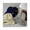 Gorros para Hombre y Mujer en Invierno, Forrados de Polar, Gorros de Punto Engrosados y Cálidos, Protección para los Oídos para Exteriores, Gorros de Lana para Ciclismo Callejero en Frío