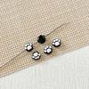 Cuentas de garra de gato de dibujos animados de aleación de colores lindos de dopamina, pulsera, collar, cadena para teléfono móvil, accesorios de joyería