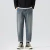 Ropa para Hombre Maple House / Nueva Colección Primavera/Otoño 2026: Jeans holgados estilo japonés para hombre, retro cónicos, pantalones vaqueros ligeramente acampanados