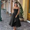 Amazon Verano Explosiones Europeas y Americanas Transfronterizo Vestido Rojo Nuevo Sin Tirantes Cintura Moda Sexy Vestido de Tirantes para Mujer