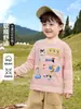 Camiseta de Manga Larga para Niño Estilo Europeo Otoño 2026 Nueva Prenda Superior Ropa para Niños Niños Bebé Niño Pequeño Estilo Primavera Otoño Ropa Moderna