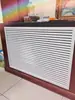 Cubierta de Ventilación de Calefacción Snap-On, Rejilla de Ventilación para el Hogar, Cubierta de Aluminio para Calefacción por Suelo Radiante, Cubierta de Distribuidor de Agua, Rejilla de Ventilación