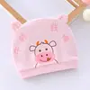 Chapéu de bebê de primavera e verão para recém-nascido, chapéu de tricô para bebê, chapéu infantil de desenho animado pequeno, chapéu para suprimentos de bebê