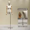 Novo manequim feminino estilo coreano, suporte de bambu para vitrine de loja de roupas