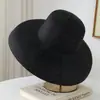 Chapéu de palha de aba larga estilo Hepburn retrô de verão para mulheres, chapéu de sol de praia para proteção solar