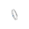 Anillo de Pareja Mercury de Plata S925 para Hombres y Mujeres, un Par de Anillos Abiertos para Enamorados, Estilo de Lujo Accesible, Anillo de Pareja para el Día de San Valentín