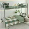 Dormitorio estudiantil cama individual litera juego de ropa de cama de tres piezas juego de edredón juego de seis piezas colchón juego completo