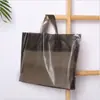 Bolsa tote de ropa centro comercial compras bolsa de regalo tienda de ropa moda bolsa tote de plástico compras bolsa con logo impreso
