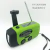 Radio de Emergencia de Manivela al por Mayor de Fábrica Radio de Emergencia para Prevención de Desastres con 3 LEDs Solares y Generación de Energía de Manivela