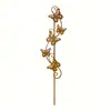 Estaca de Hierro para Plantas Color Óxido de Venta Caliente Temu, Estatua Silueta, Decoración de Jardín Exterior, Artesanías de Metal