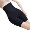 Shorts de Segurança Plus Size Transfronteiriços com Controle de Barriga e Levanta Bumbum 2 em 1 Calças com Controle de Barriga Modelador Feminino Cor Sólida Calcinhas Sem Costura com Inserções Modeladoras
