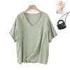 Roupa Personalizada de Algodão e Seda para Mães de Meia-Idade, Estilo de Luxo Leve, Respirável, Pijama Casual Simples, Conjunto para Casa, Pode Ser Usado Fora