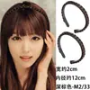 Nova Faixa de Cabelo Trançada Antiderrapante Estilo Coreano com Dentes, Faixa de Cabelo Trançada Fofa de Topo Alto, Acessório de Cabelo Integrado Atacado