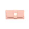Nueva Cartera Clip Largo para Mujer 2023 Monedero para Mujer de Alta Calidad Color Sólido Cierre Verano Clutch Venta al por Mayor