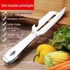 Rimei faca de polimento de aço inoxidável descascador faca descascadora melão plaina cozinha melão e frutas peeling peeling produtos genuínos processamento