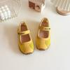 Zapatos de Malla para Niños 2026 Verano Nuevo Estilo para Niñas Malla Simple Transpirables Ligeros Suela Suave Estilo Ballet Poco Profundos Versátiles Tenis