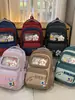 Nueva Mochila Escolar de Gran Capacidad 2026 para Estudiantes de Secundaria y Preparatoria, Mochila Casual Transparente Estilo Coreano para Hombres y Mujeres, Mochila Simple Multifuncional