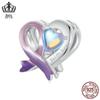 Aifule original amor série contas diy personalidade em forma de coração contas soltas s925 contas de prata esterlina combinação de jóias