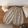 Pantalones Largos de Niño Verano Nuevo Estilo Coreano Corte Holgado Unisex Color Sólido Casual Pantalones Anti-Mosquitos Bebé Pantalones Jogger Lisos