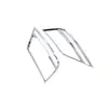 18 cubierta de luz antiniebla trasera marco de luz antiniebla modificación adecuada para Volkswagen T-ROC decoración de luz antiniebla lentejuelas M