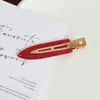 Directo de Fábrica Alta Calidad Color Gelatina Femenino Colorido Clip para Cabello Sin Costuras Versátil Flequillo Cabello Rebelde En Stock Personalizable