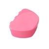 Caja pequeña abierta para dentaduras postizas, caja de almacenamiento para dentaduras postizas, caja de cuidado con soporte de color sólido transfronterizo, caja portátil de plástico para guardar aparatos ortopédicos