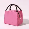 Bolsa para lonchera especial para estudiantes de primaria portátil bolsa para bento bolsa térmica bolso de mano bolsa de almuerzo para trabajador de oficina llevar bolsa pequeña resistente a las manchas de arroz