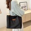Bolsa Casual de Grande Capacidade Feminina 2024 Nova Moda Bolsa de Trabalho Moderna Bolsa Transversal de Ombro Moderna Bolsa Tote de Grande Capacidade