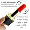 Mini Lápiz Labial Av Stick Femenino Dispositivo de Masturbación con Carga Magnética Productos para Adultos