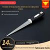 Apontador pequeno semicírculo preto e branco com cabo apontador multi-diamante 270L * 25*155T aço 45# atacado