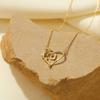 Collar Banyan Tree S925 de plata con 26 letras en inglés Love Rose, cadena de clavícula ligera y lujosa para mujer, regalo para el Día de la Madre